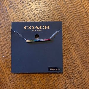 Coach Rainbow Necklace